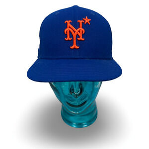 New Era 59FIFTY New York Mets 2022 All Star Game Fitted Cap Hat Men’s 7.5 Blue